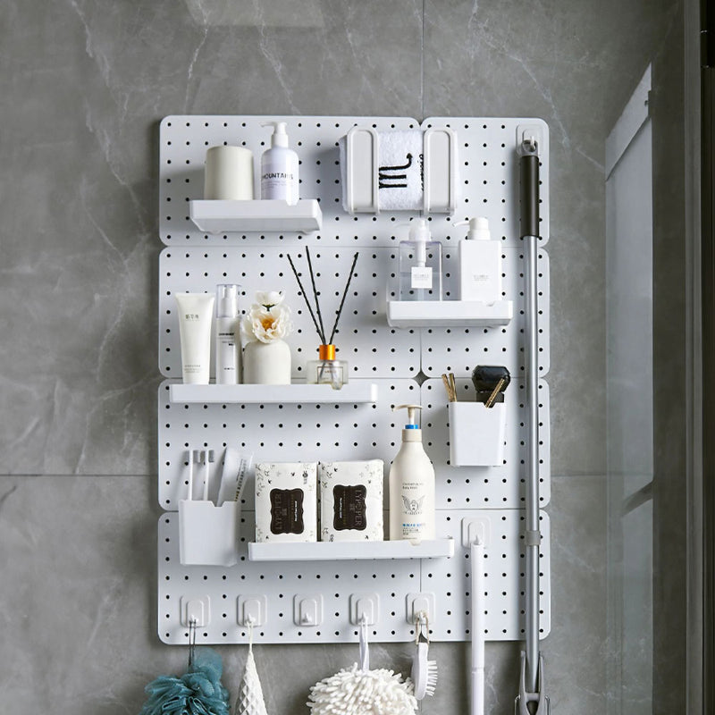 Lifeideas Modular White Wall Storage Rack