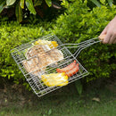Breeins Portable Outdoor Camping BBQ Grill Basket