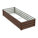 Breeins Rectangular Galvanized Steel Raised Garden Bed
