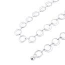 Modishion Adjustable Metal O-ring Waist Chain