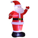 Lifeideas Inflatable Santa Claus Christmas Yard Decoration with LED