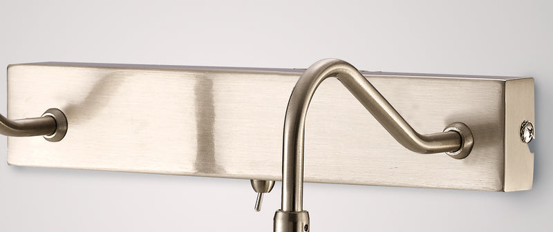 Abbey Picture Light with 4 Lights Satin Nickel