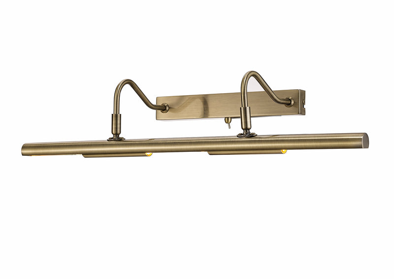 Abbey Picture Light with 4 Lights Antique Brass