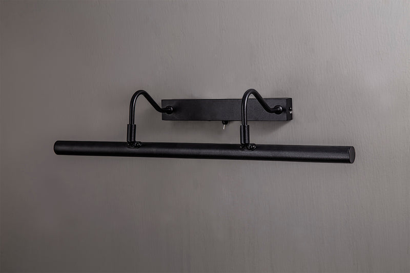 Abbey Picture Light with 4 Lights Satin Black