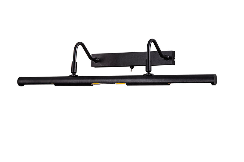 Abbey Picture Light with 4 Lights Satin Black