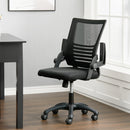 Livingandhome Mesh Desk Chair with Curved Back Support