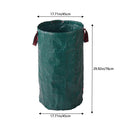 Breeins 3 Pack Green PP Woven Thickened Garden Waste Bags with Extra Large Capacity