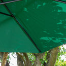 Samuel Alexander 2.7m Havana Garden Patio Parasol with Crank Handle in Green