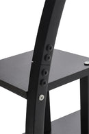 Breeins 2pcs Half-Moon-Shaped Plant Stand Display Shelf with Wheels