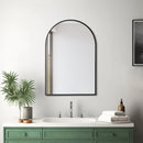 Livingandhome Arch-Shape Metal Framed Wall Mirror Decorative