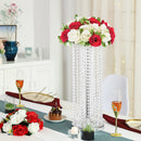 Lifeideas Tall Crystal Table Centerpiece