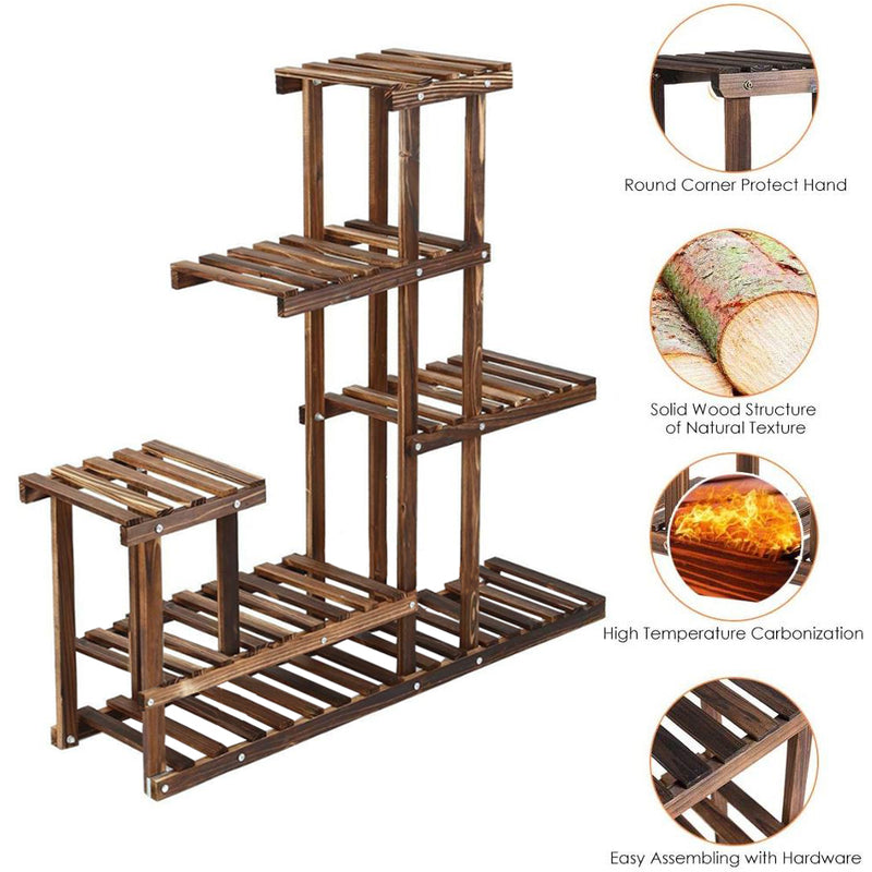 Breeins Five-Tier Garden Display Shelf Unit
