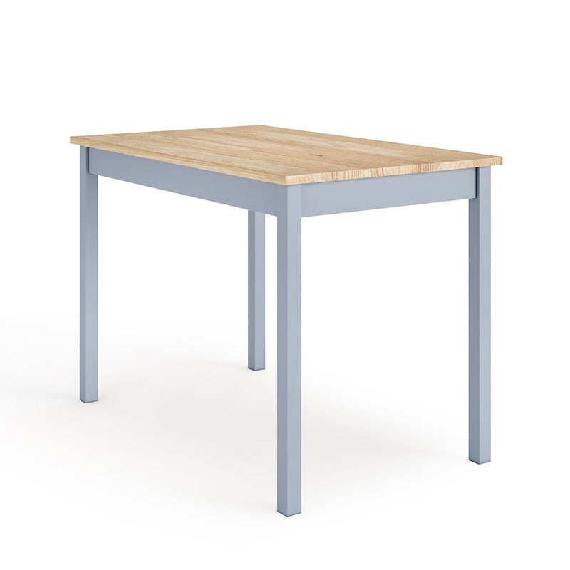 Livingandhome 3 Piece Modern Wood Dining Table and Benches Set