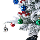 Lifeideas Set Of 2 Outdoor Solar-Powered Christmas Trees With Lights