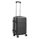 Livingandhome 3PCS Lockable Travel Suitcase Set