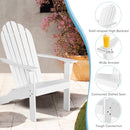 Acacia Wood Adirondack Lounger Chair