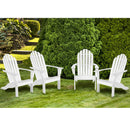Set of 2 Acacia Wood Adirondack Lounger Chairs