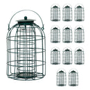 Wild Bird Fat Ball Feeder with Squirrel Guard