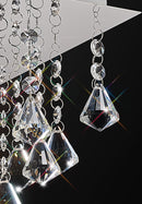 Acle Crystal Light with  1 Light  Chrome