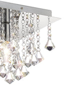 Acle Crystal Light with  1 Light  Chrome