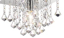 Acle Crystal Light with  1 Light  Chrome