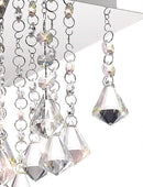 Acle Crystal Light with  1 Light  Chrome