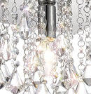 Acle Crystal Light with  1 Light  Chrome