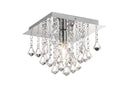 Acle Crystal Light with  1 Light  Chrome