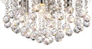 Acle Crystal  Ceiling Light with 4 Lights  Chrome