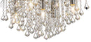 Acle Crystal Light with 5 Lights Polished Chrome