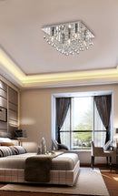 Acle Crystal Light with 5 Lights Polished Chrome