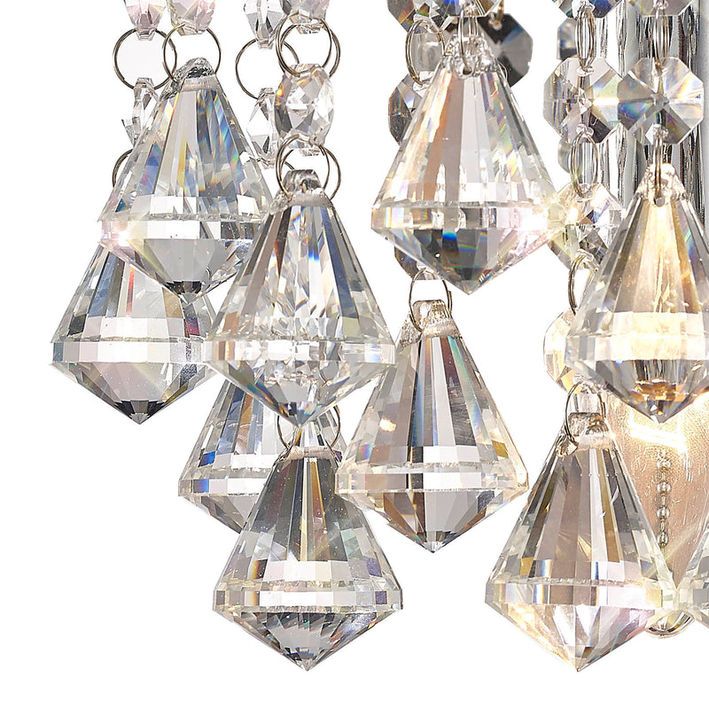 Acle Crystal Light with 1 Light Chrome