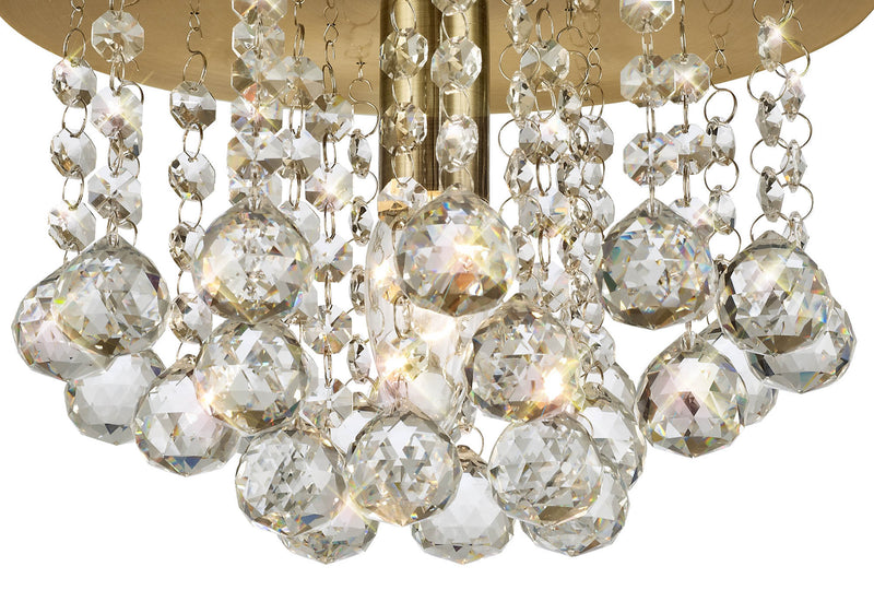 Acle Ceiling light with 1 Light Antique Brass