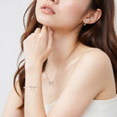 Elegant Three-Piece Bow-Knot Jewelry Set