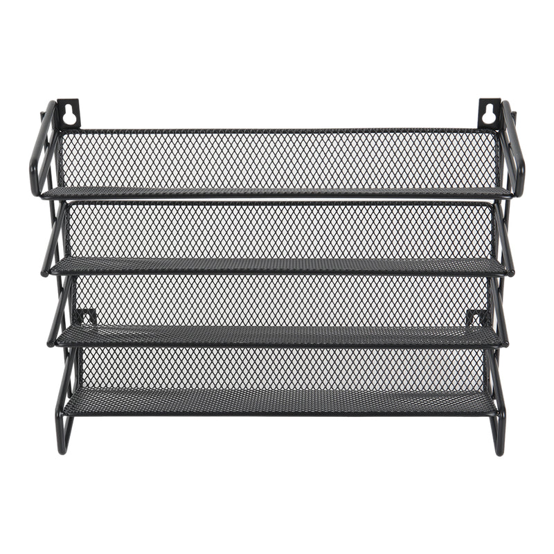 Livingandhome Metal Spice Rack Organizer 4-Tier