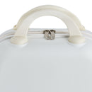 Livingandhome Portable Hard Shell Handheld Makeup Travel Case