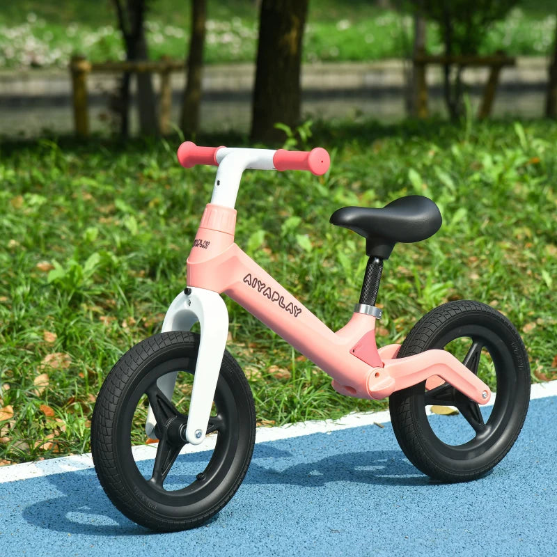 AIYAPLAY Balance Bike for Ages 30-60 Months -Pink