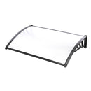 Garden Sanctuary Window Door Awning Canopy with Brackets