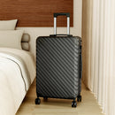 Livingandhome Lightweight Hardside Travel Suitcase with Spinner Wheels