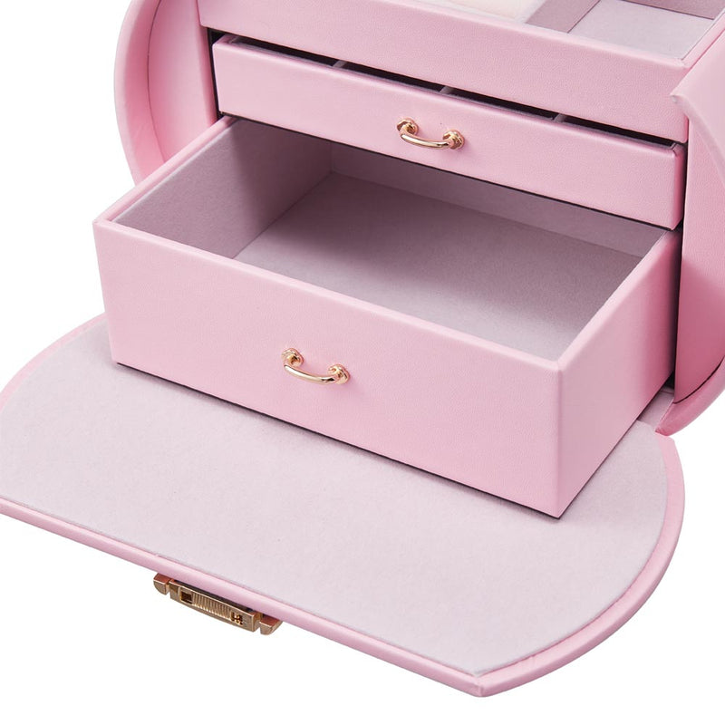 Sheonly Stylish Jewellery Box with Handle