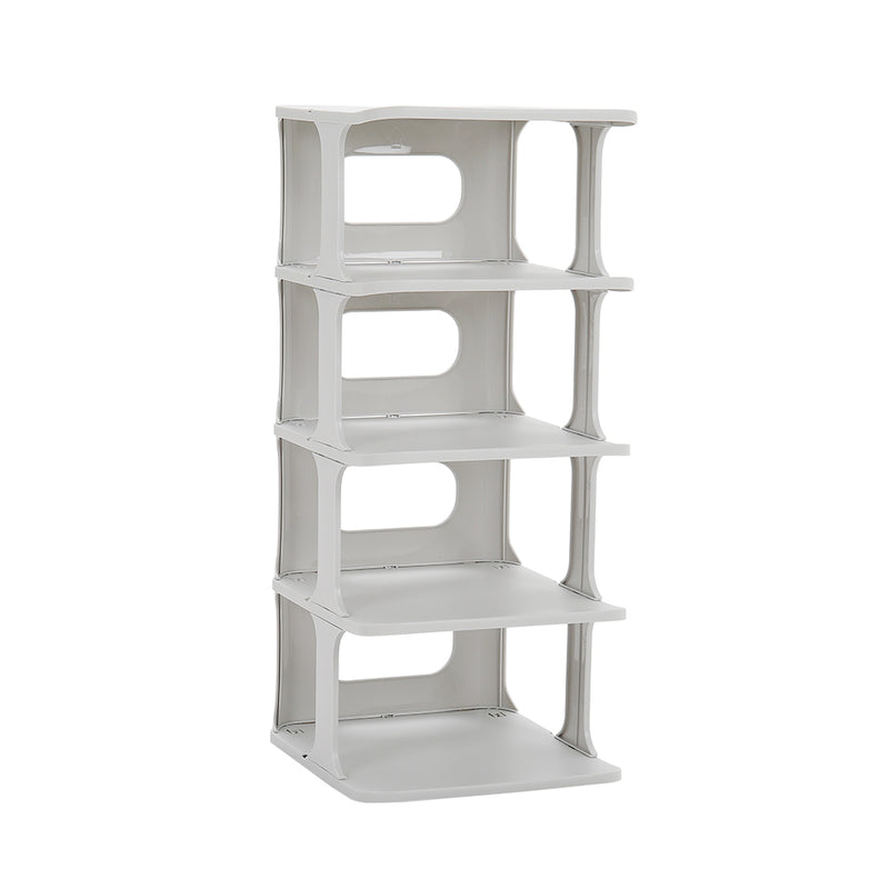 Livingandhome Modern Plastic Shoe Rack