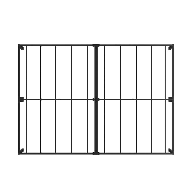 Livingandhome Black Iron Bed Frame without Mattress