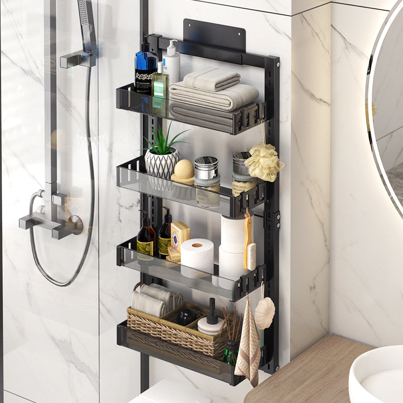 Lifeideas Adjustable Metal Shower Caddy with Hooks