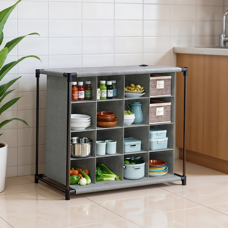 Lifeideas 4 Tier Metal Frame Shoe Rack