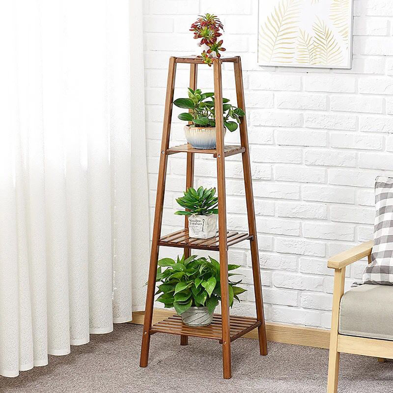 Breeins Vintage Tiered Wooden Display Shelf