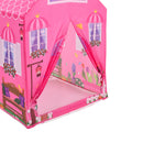 Livingandhome Girls Play Tent Pink Princess Castle Portable Playhouse