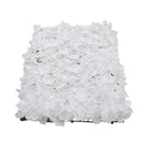 Lifeideas Handcrafted White Silk Hydrangea Flower Panel