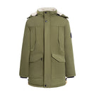 Winter Mid-Length Padded Coat Jacket With Hood