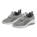 Breathable Lightweight Trainers - Grey