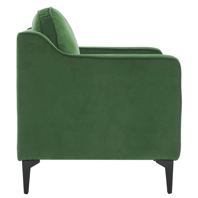 Livingandhome Fleece Upholstered Single Armchair